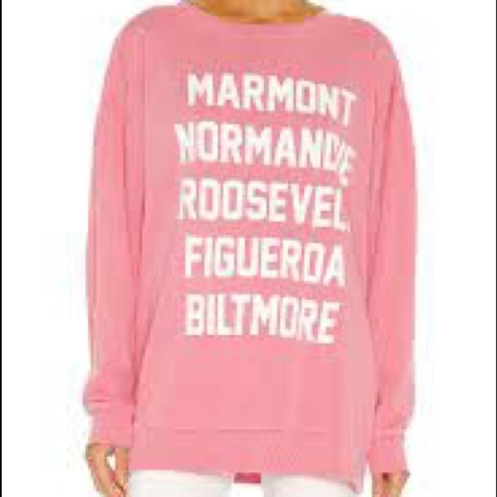 Wildfox Bubblegum Pink Sweatshirt